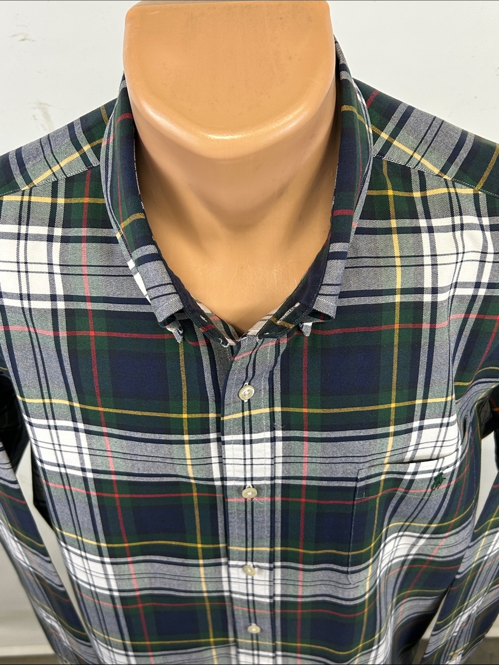 Ralph Lauren long sleeve button down collar shirt.  XXL - Picture 3 of 7